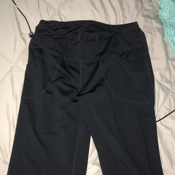 Mizuno Black Athletic/ Yoga Pants - Picture 1 of 4